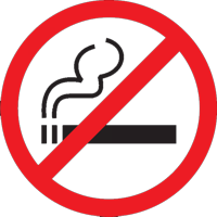 Перечень мест, где запрещено курить